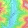 Kvasy topographic map, elevation, terrain
