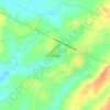 San Ángel topographic map, elevation, terrain
