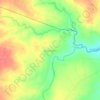 Machinjiri topographic map, elevation, terrain