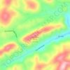 Purchase Knob topographic map, elevation, terrain