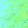Pandawan topographic map, elevation, terrain