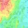 Heimgarten topographic map, elevation, terrain