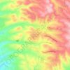 Quinta del Cedro topographic map, elevation, terrain