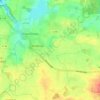 Krim topographic map, elevation, terrain