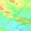Esperança topographic map, elevation, terrain