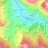 Tapoban topographic map, elevation, terrain