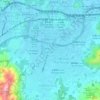 Tin Liu Tsuen topographic map, elevation, terrain
