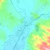 Gore topographic map, elevation, terrain