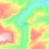 Esfidan topographic map, elevation, terrain