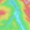 Jawarem topographic map, elevation, terrain
