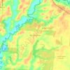 Barro Colorado topographic map, elevation, terrain
