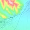 Gelong topographic map, elevation, terrain