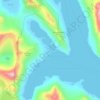Vindstad topographic map, elevation, terrain