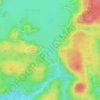 Baie Newton topographic map, elevation, terrain