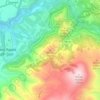 Monte Guardia topographic map, elevation, terrain