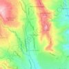 San Miguel topographic map, elevation, terrain