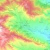 Hadrut topographic map, elevation, terrain