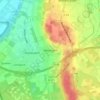 Herongen topographic map, elevation, terrain