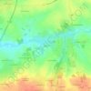 Gâtine topographic map, elevation, terrain