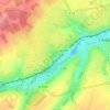 Les Vautioux topographic map, elevation, terrain