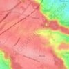 Ferme de Villarceau topographic map, elevation, terrain