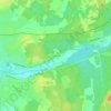 Bois Fuseau topographic map, elevation, terrain