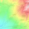 Jumiltepec topographic map, elevation, terrain