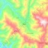 Liwang topographic map, elevation, terrain