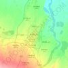 莎车县 topographic map, elevation, terrain