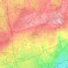 Whitchurch-Stouffville topographic map, elevation, terrain