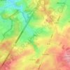 Vaux topographic map, elevation, terrain