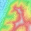 Sollières topographic map, elevation, terrain