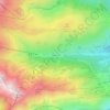 Espiaube topographic map, elevation, terrain