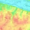Pièce de Ferrière topographic map, elevation, terrain