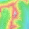 Cerro Belvedere topographic map, elevation, terrain