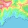 Le Canadel topographic map, elevation, terrain