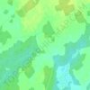 Redan topographic map, elevation, terrain