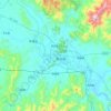 Babu topographic map, elevation, terrain