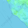 Jamestown topographic map, elevation, terrain