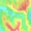 Berchez topographic map, elevation, terrain