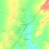 Wolmaransstad topographic map, elevation, terrain
