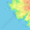 Aiguilles Rocheuses de Port-Coton topographic map, elevation, terrain