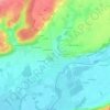 Les Jardins de l'Ecole topographic map, elevation, terrain