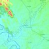 Mae Ramat topographic map, elevation, terrain