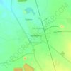 Odendaalsrus topographic map, elevation, terrain