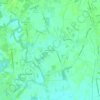 Case Scomparin topographic map, elevation, terrain