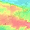 Les Arpents topographic map, elevation, terrain