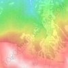 Grivel topographic map, elevation, terrain