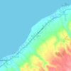 Matangad topographic map, elevation, terrain