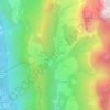La Côte topographic map, elevation, terrain